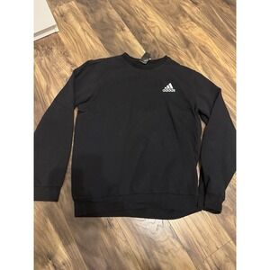 Adidas Men's Black Sweater Pullover Thin-Light Size Medium